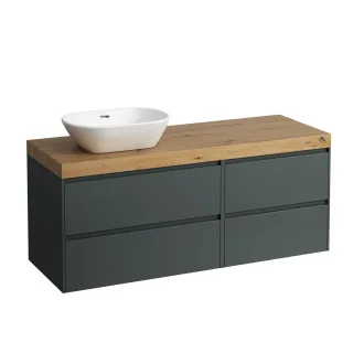Laufen Waschtischunterschrank und Waschtisch-Platte LANI 495x1370x580 H4065821122661