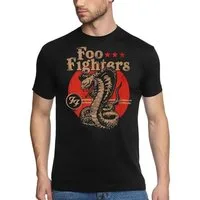 coole-fun-t-shirts Print-Shirt FOO FIGHTERS COBRA T-SHIRT SCHWARZ XL