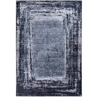 Mazovia Designteppich Modern Teppich für Wohnzimmer, Schlafzimmer, Esszimmer, 80 x 150 cm, Kurflor, Waschbar in Waschmaschine, Höhe 5 mm, Rutschfest