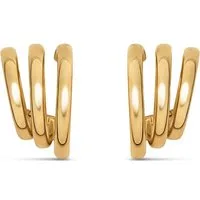 CHRIST Paar Ohrstecker CHRIST Damen-Ohrstecker 375er Gelbgold