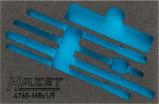 HAZET 2K-Weichschaum-Einlage leer - 163-321L