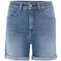 Salsa Stretch-Jeans SALSA JEANS SECRET GLAMOUR PUSH IN SHORTS mid blue used 123351.8503