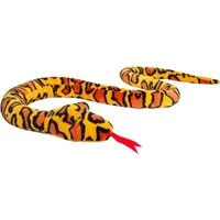 Teddy Hermann® Kuscheltier Schlange, 175 cm, gelb/orange
