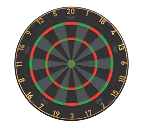 Bulls NL Advantage Black-Edition Steeldartboard
