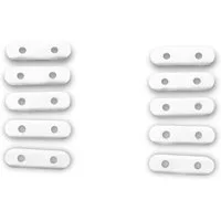 Deco-Raum Bleistäbchen Bleistreifen Lackiert Hochwertig, Vorhänge, (10-tlg), Beschwerung