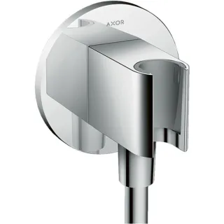 Axor Fixfit rund Porter 36733000 chrom, mit Rückflussverhinderer, mit Wandhalter