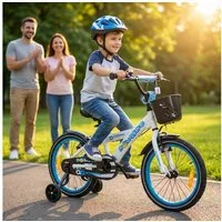 Actionbikes Motors Kinderfahrrad Kinder Fahrrad BMX Donaldo inkl. Korb, 1 Gang, ohne Schaltung, (V-Brake-Bremsen, Luftbereifung, Schutzbleche)