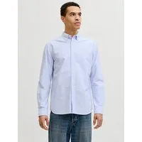 Jack & Jones Langarmhemd JPRBLUHARVEY OXFORD L/S SHIRT SN Baumwolle, regular fit