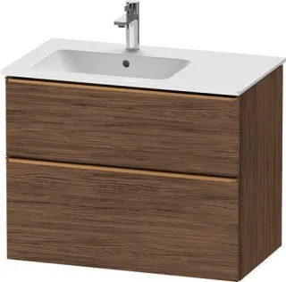 Duravit D-Neo Waschtischunterbau wandhängend Nussbaum dunkel Matt 810x462x625 mm - DE4366004210000 DE4366004210000