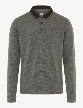 Brax Herren Polo Style PHARELL pine, grün, Gr. L