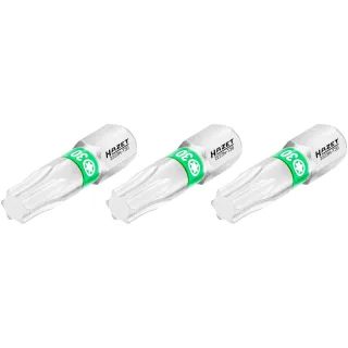 HAZET Bit Sechskant 6,3 (1/4 Zoll) Innen TORX Profil Profil 3 Stück - 2223N-T30/3
