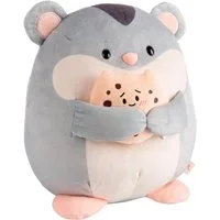 Nici Kuscheltier mymochi, Hamster Shai 27 cm mit Keks