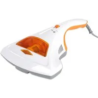 aktimeo Matratzenreinigungsgerät Milben-Handstaubsauger mit UV, Staubsauger Teppich, Sofa & Matratzen, 300,00 W, ohne Beutel, Aufrütteln & Absaugen der Milben