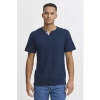 Blend T-Shirt BHHoley (2-tlg) Klassisches Grandad T-Shirt - 2er Pack