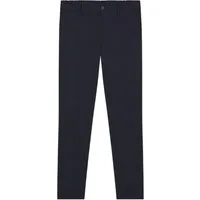 BOSS Stoffhose BOSS Men Black blau,Business,Wolle,Unifarben,Slim Fit,Mittel