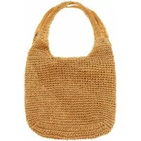 Zwillingsherz Tragetasche "Shopper", geflochtenes Material, Schulterhenkel