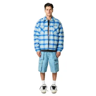 Represent - Hemdjacke für Herren, Polyester (Leuchtend Blau)