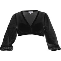 MarJo Dirndlbluse Dirndlbluse - NANDLSTADT - schwarz