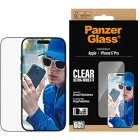 CARE by PanzerGlass Displayschutzglas Schutzglas für Apple iPhone 17 Pro, Displayschutzfolie, Schutzfolie, Bildschirmschutz, kratz- & stoßfest