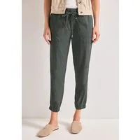 STREET ONE Jogger Pants aus Baumwolle mit Stretchanteil