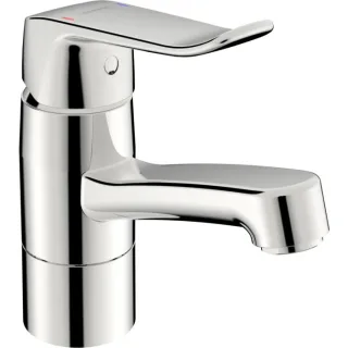 Hansa Hansacare Waschtischarmatur 46152206 ohne Ablaufgarnitur, schwenkbar, Hebel lang, Auslauf 133 mm, chrom