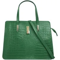 Cluty Henkeltasche (1-tlg), echt Leder, Made in Italy