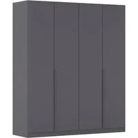 OTTO home Drehtürenschrank Kleiderschrank Schrank Garderobe AGORDO Schlafzimmer (in zwei Griff-Farben, Breiten 91-405 cm, Dekor- oder Hochglanzfront) durchdachte Innenausstattung, in 8 Breiten und 2 Höhen MADE IN GERMANY
