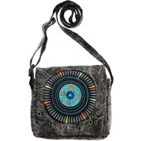 KUNST UND MAGIE Schultertasche Schultertasche Hippie Handtasche Tasche+Schulterriemen Damen Herren