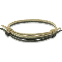 Made by Nami Armband Set Herren & Damen 2x Segeltau Armband Handgemacht (2), Maritimes Minimalistisches Armband 100% Wasserfest & verstellbar