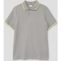 s.Oliver Kurzarmshirt Polo-Shirt Poloshirt aus Baumwollpiqué