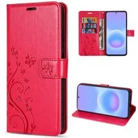 betterfon Handyhülle für Samsung Galaxy A57 Klapphülle 3 Kartenfächer & Geldfach, Flower-Hülle: Magnetverschluss 3 Kartenfächer & Standfunktion