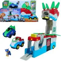 Paw Patrol: Der Dino Film - 2-in-1 Mobiles Dino-Hauptquartier, Spielgebäude