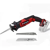 Einhell Akku-Säbelsäge Einhell Akku-Universalsäge TE-AP 18/22 Li-Solo + 4 Bosch Sägeblätter