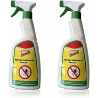 Reinex Insektenspray Spinnenabwehr Spray Spinnenschutz Spinnen Vertreiber Abwehrspray, 2-St., je 500 ml mit Fernhaltewirkung