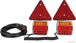HERTH&BUSS Heckleuchtensatz, 12V, LED, universal, 7-polig gelb - 83830201