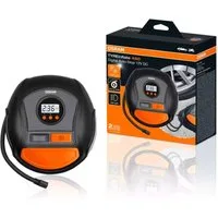 Osram Akku-Luftpumpe OSRAM TYREinflate 450 (Einzelset, 1-tlg., inkl. 3-teiligen Adapter), Inklusive Adapter für Fahrräder, Bälle und Luftmatratzen