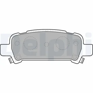 Delphi Bremsbel?ge hinten Subaru Forester Impreza Legacy Outback