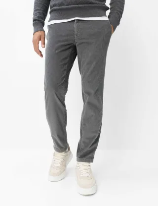 Brax Herren Chino Style PHIL SILVER, grau, Gr. 36/30