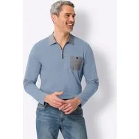 Sieh an! T-Shirt Langarm-Poloshirt Langarm