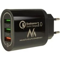 Maclean MCE479 USB-Ladegerät (Universal USB-Ladegerät 3xUSB QC 3.0)