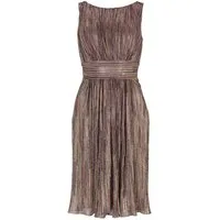 SWING Minikleid Cocktailkleid aus Plissee - Regular Fit