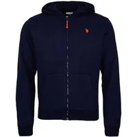 U.S. Polo Assn. Sweatjacke Sweatjacke Hoodie Orange Typ (1-tlg)