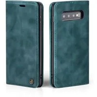 Tec-Expert Handyhülle Tasche Hülle für Samsung Galaxy S10+ 6.4 Zoll, 6.4, Cover Klapphülle Case mit Kartenfach Fliphülle aufstellbar