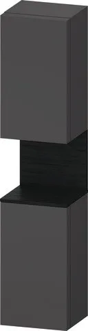 Duravit Qatego Hochschrank Graphit Matt 400x360x1760 mm - QA1346L16490000 QA1346L16490000