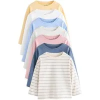Next Langarmshirt 7er-Pack Langarmshirts (7-tlg)