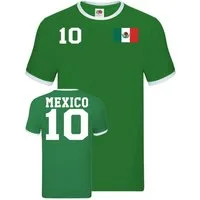 Blondie & Brownie T-Shirt Herren Mexiko Mexico Sport Trikot Fußball Meister WM Copa America