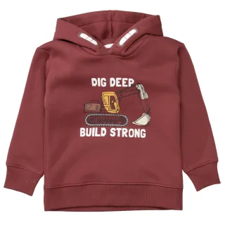 STACCATO - Kn.-Hoodie maroon red - Gr. - 134