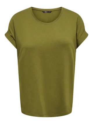ONLY - ONLMOSTER S/S O-NECK TOP NOOS JRS Fir Green - Gr. - S