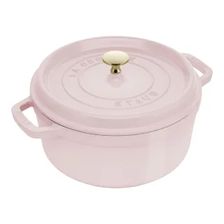 Staub La Cocotte Cocotte 24 cm, rund, Sorbet rose, Gusseisen