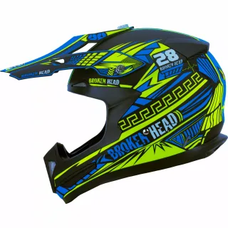 Broken Head (A-Minus-Ware) Division Motocross &amp; Supermotohelm